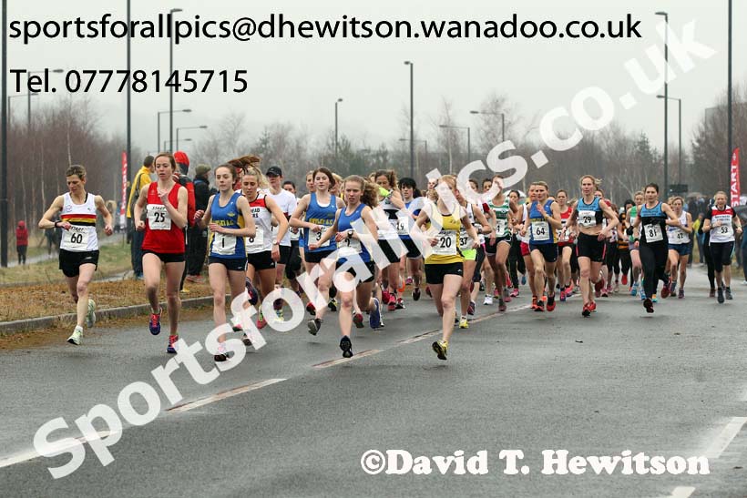 Womens relay, Elswick Harriers Relays, Newburn, Newcastle. Photo: David T. Hewitson/Sports for All Pics